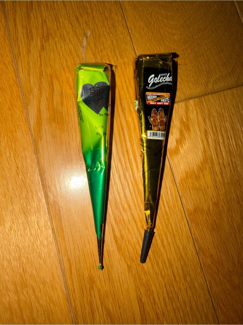 BRAND NEW bundle of 2 Henna Cones